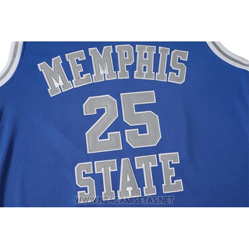 Camiseta Pelicula Memphis Hardaway NO 25 Azul